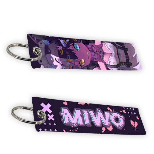 Miwo Jet Tag Keychain