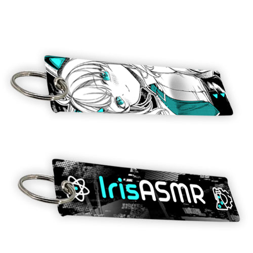 IrisASMR Experiment Jet Tag Keychain