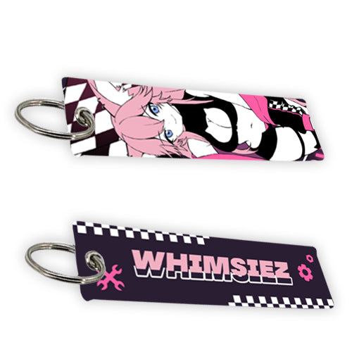 Whimsiez Jet Tag Keychain