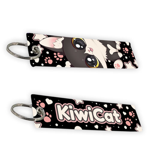 KiwiCat Big Eyes Jet Tag