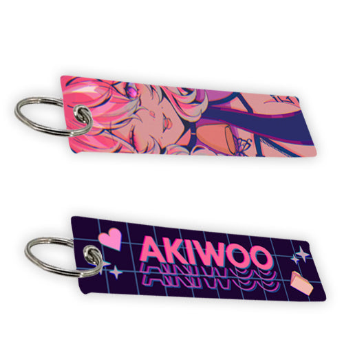 Akiwoo Jet Tag Keychain