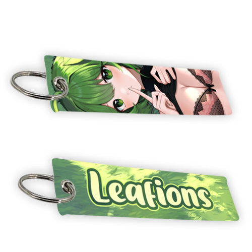 Leafions Jet Tag Keychain