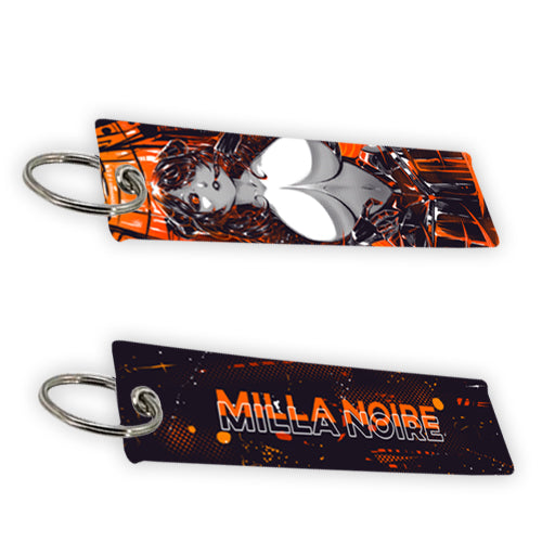 Milla Noire Possession Jet Tag Keychain