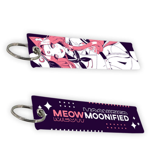 MeowMoonified Jet Tag Keychain