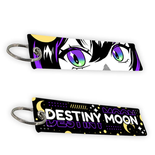 Destiny Moon Shining Eyes Jet Tag