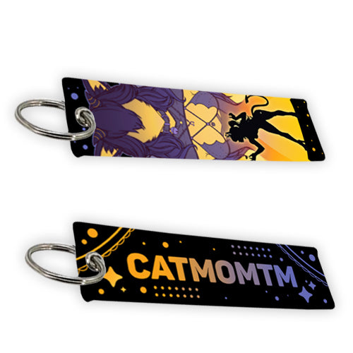CatMomTM Silhouette Jet Tag
