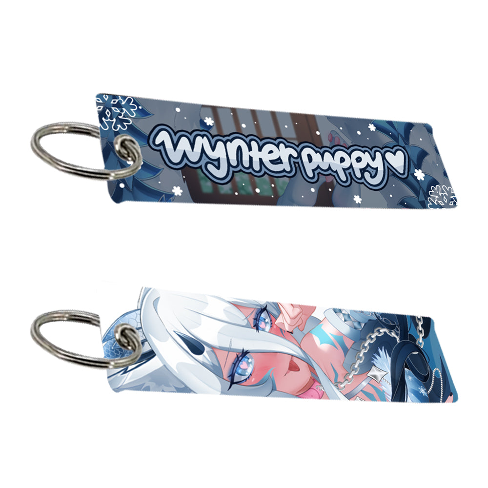 Wynterpuppy "Leash & Tease" Jet Tag