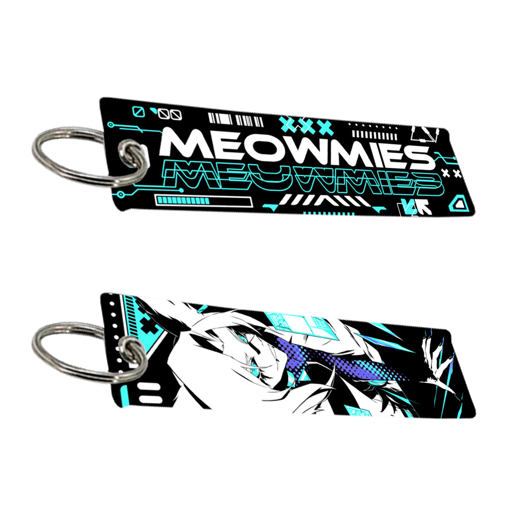 Meowmies "Cyber-Cat" Jet Tag