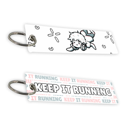 Itscoffeerun Keep It Running in the Light Jet Tag