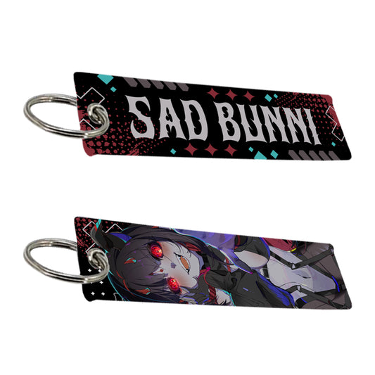 Sad Bunni "Demone Lord" Jet Tag