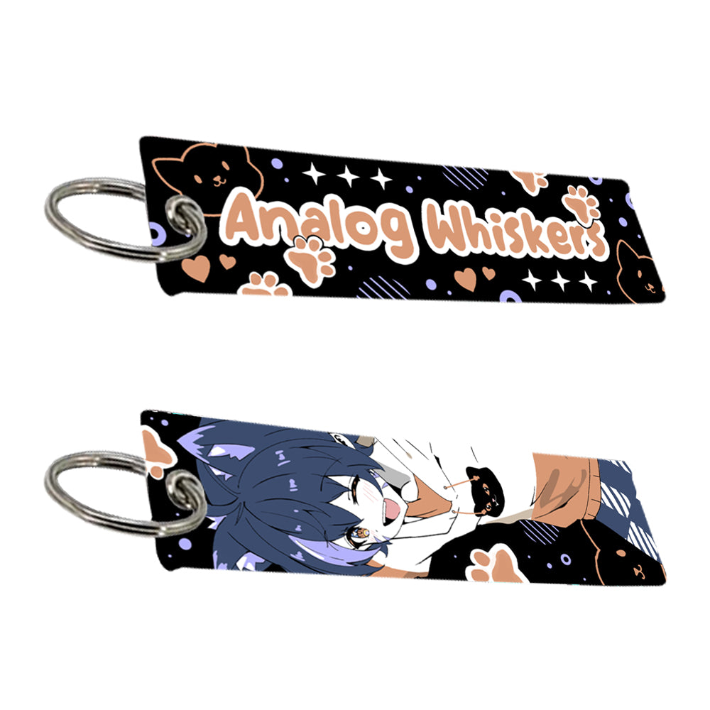 Analog Whiskers "Paws" Jet Tag