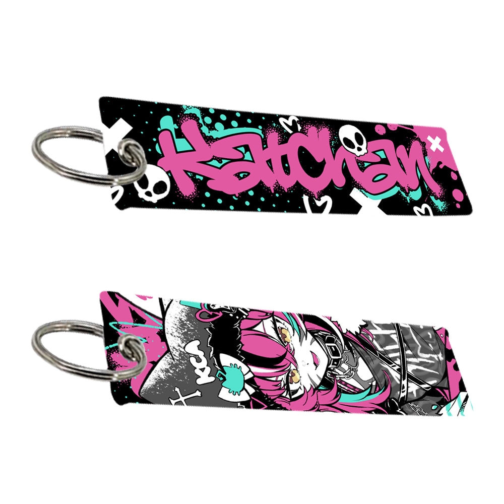 KatChan Heart Jet Tag