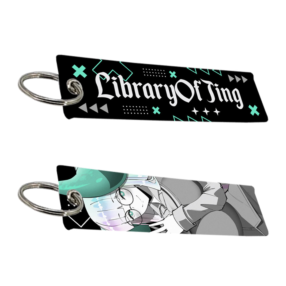 LibraryOfJing "Interplanar Librarian" Jet Tag