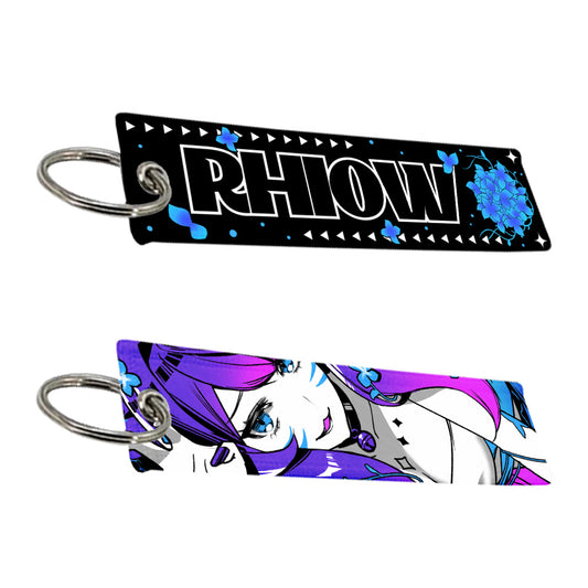 Rhiowmeow Hydrangea Jet Tag