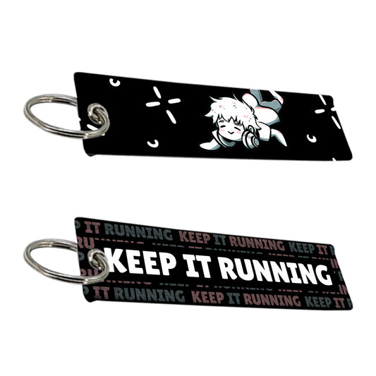 Itscoffeerun Keep It Running in the Dark Jet Tag