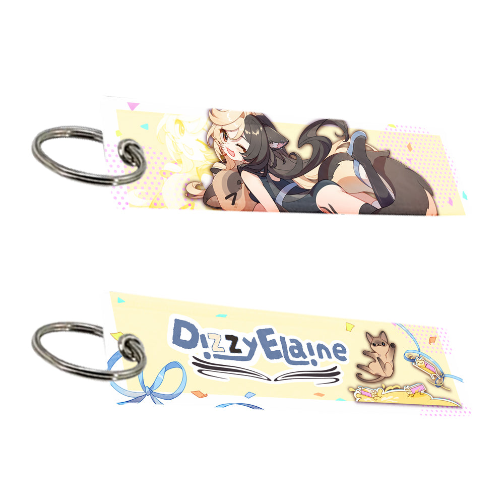 DizzyElaine Celebration Jet Tag