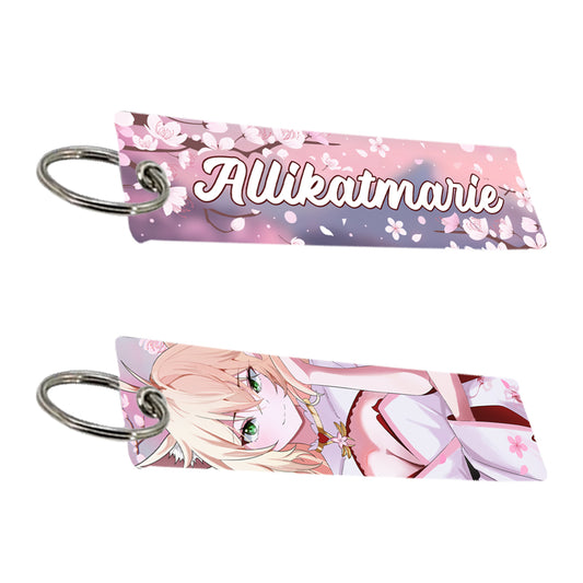 AlliKatMarie "Sakura Wolf" Jet Tag