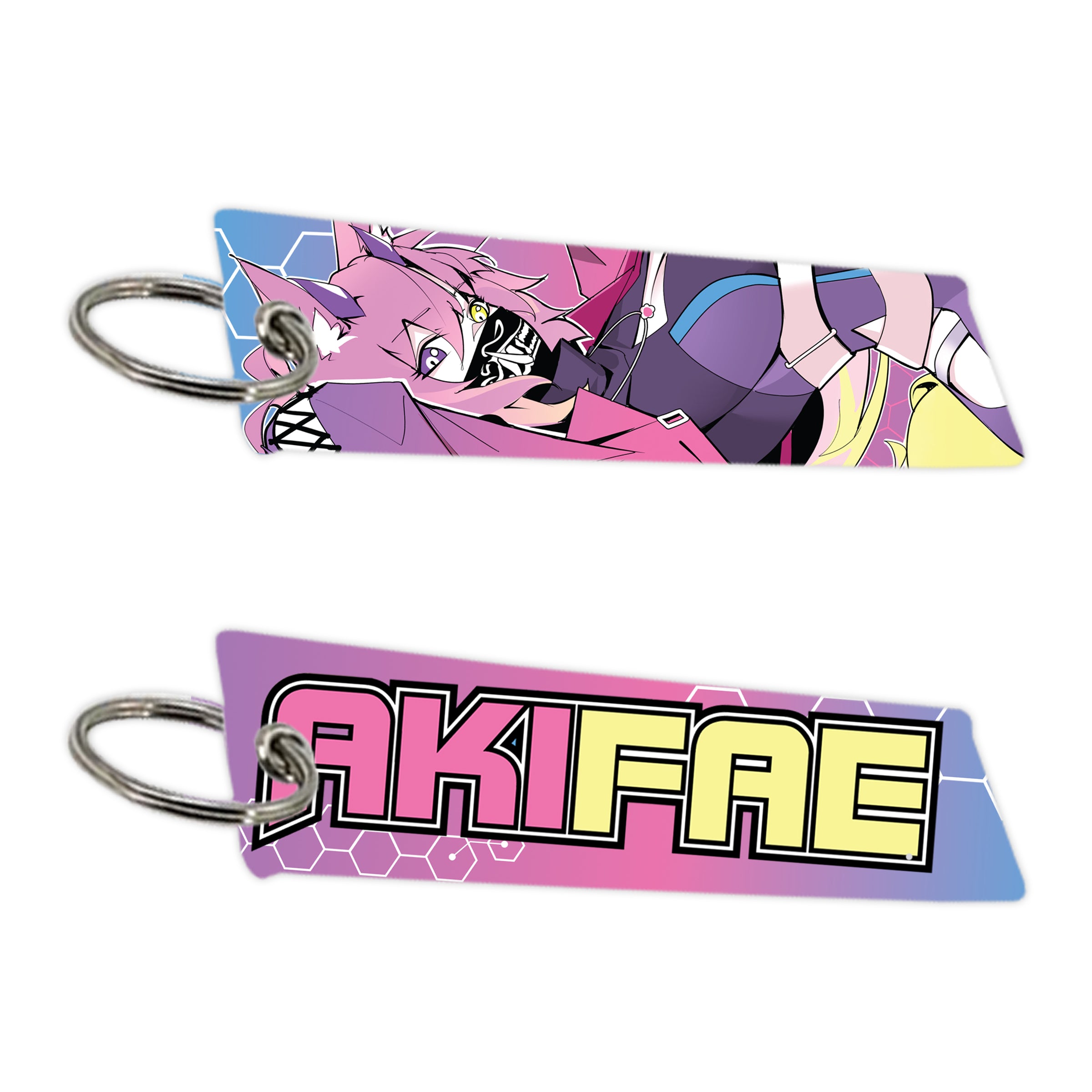 AkiFae Jet Tag Keychain – UwU Market