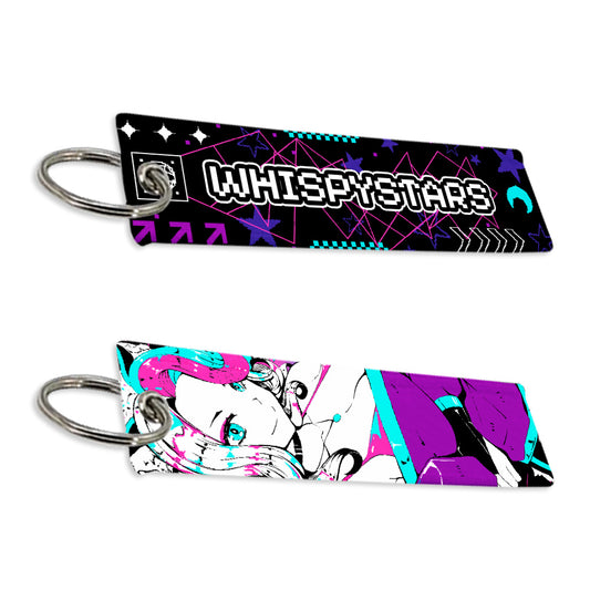 WhispyStars Retro Jet Tag
