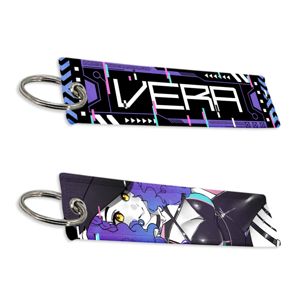 Vera Glitch Jet Tag