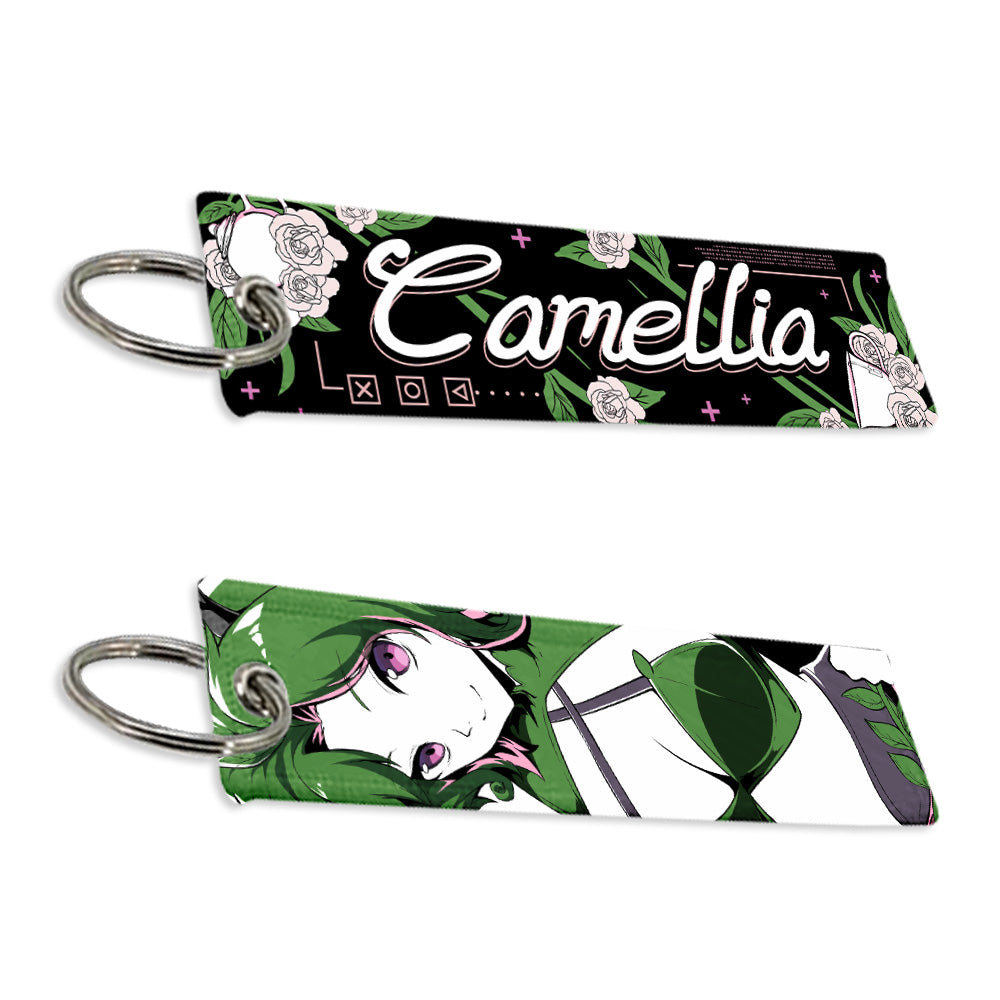 Camellia Whimsical Jet Tag