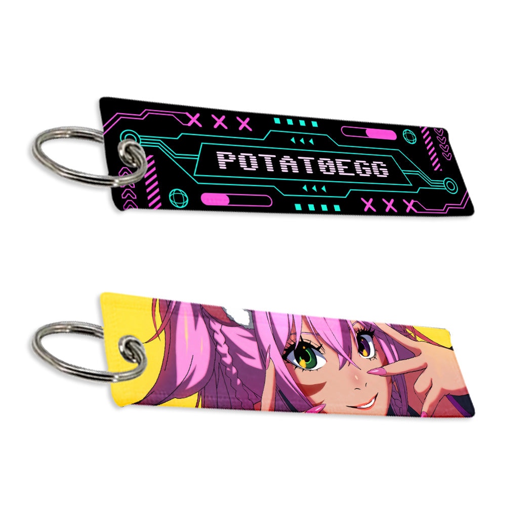 Potat0egg "Log In" Jet Tag