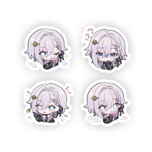 JustAsuraa "Emote" Sticker Pack