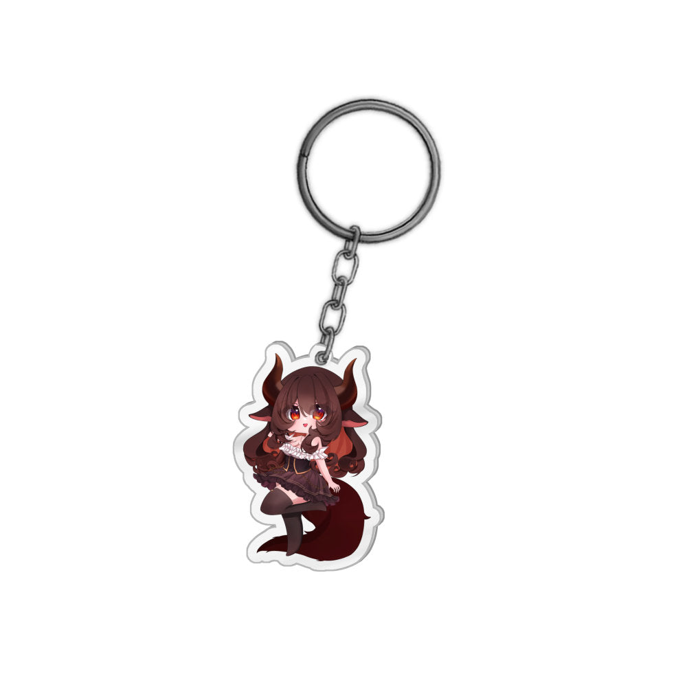 Kabuki Koi Chibi Keychain