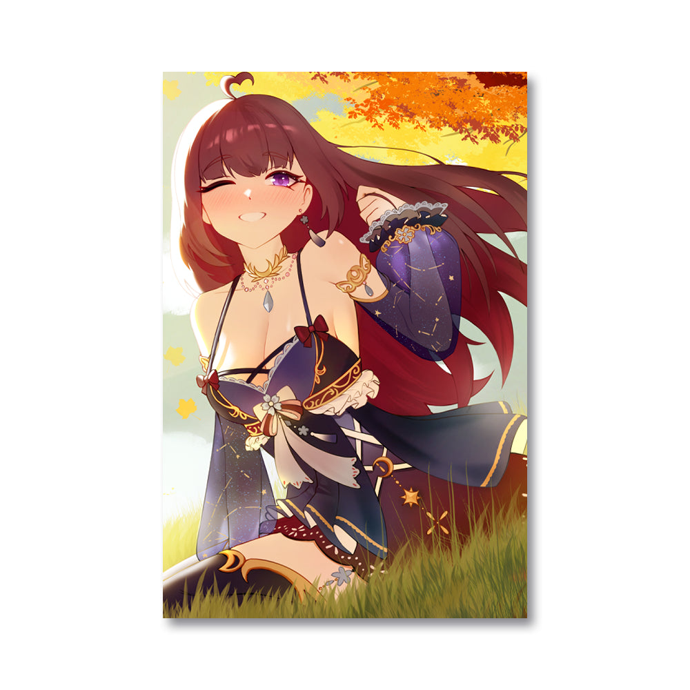 Kanamonbun "Autumn Sunset" Poster