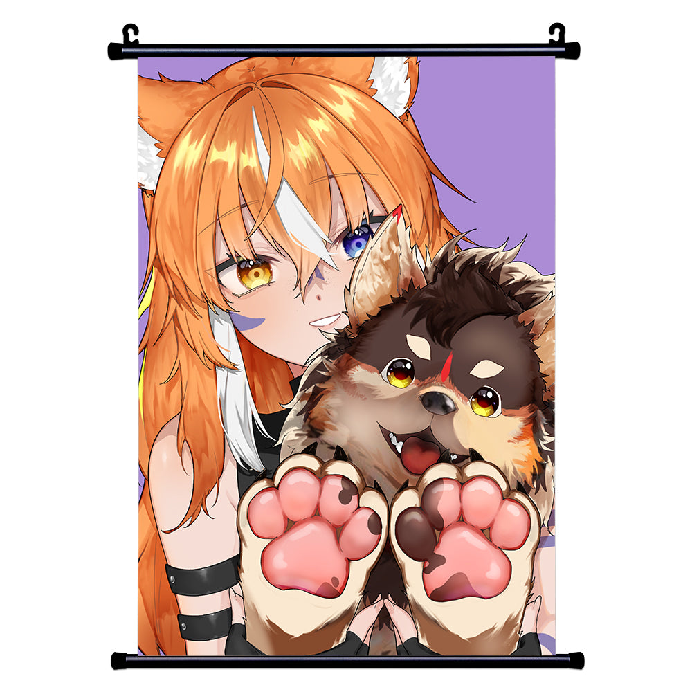 KaoriLupine Wallscroll