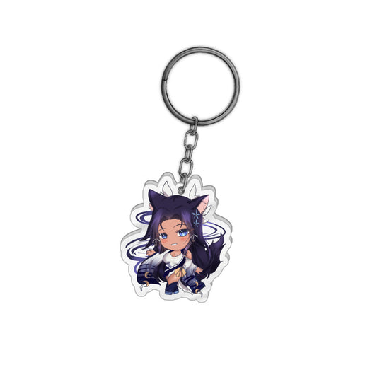 KasumiOkamiVT Chibi Step Keychain