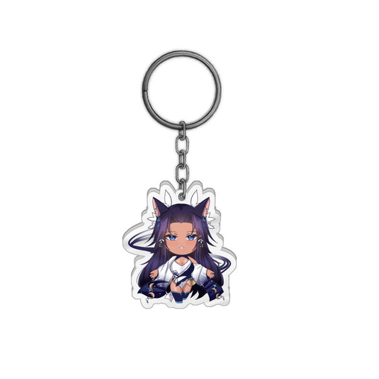 KasumiOkamiVT Chibi Embrace Keychain