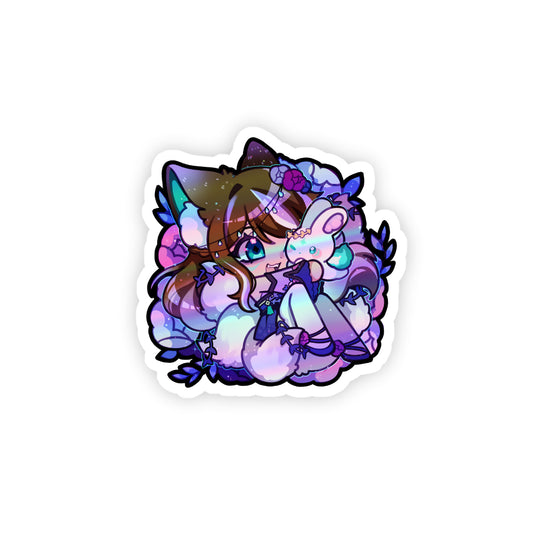 Kate Rosaline Holographic Sticker