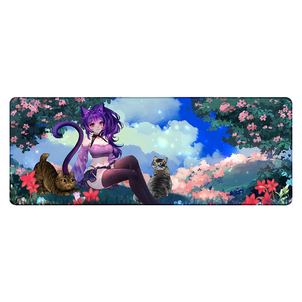 Kat_kings Springtime XL Mousepad