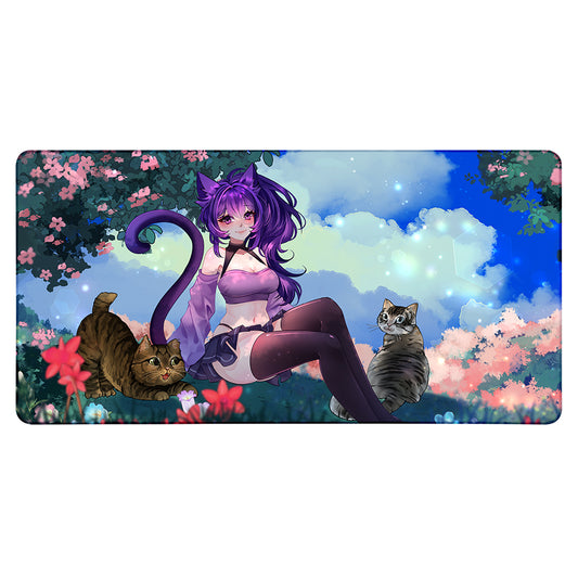 Kat_kings Springtime XXL Mousepad