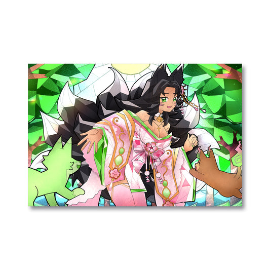 Katsune "Emerald Forest" Poster