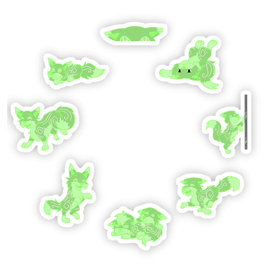 Katsune "Kiko Party 1" Sticker Pack