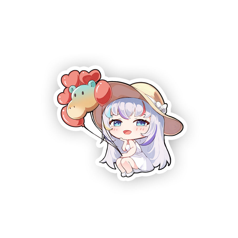 Kattarina Qutie "Balloons" Sticker