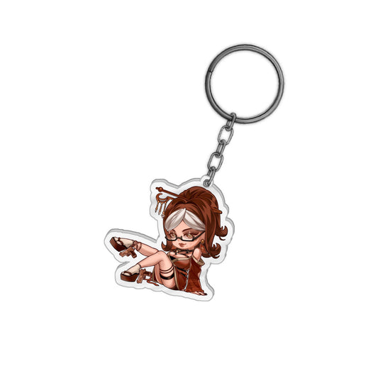 Kavalliere Lounging Chibi Keychain