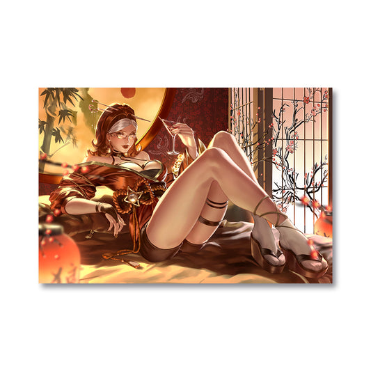 Kavalliere Lounging Poster