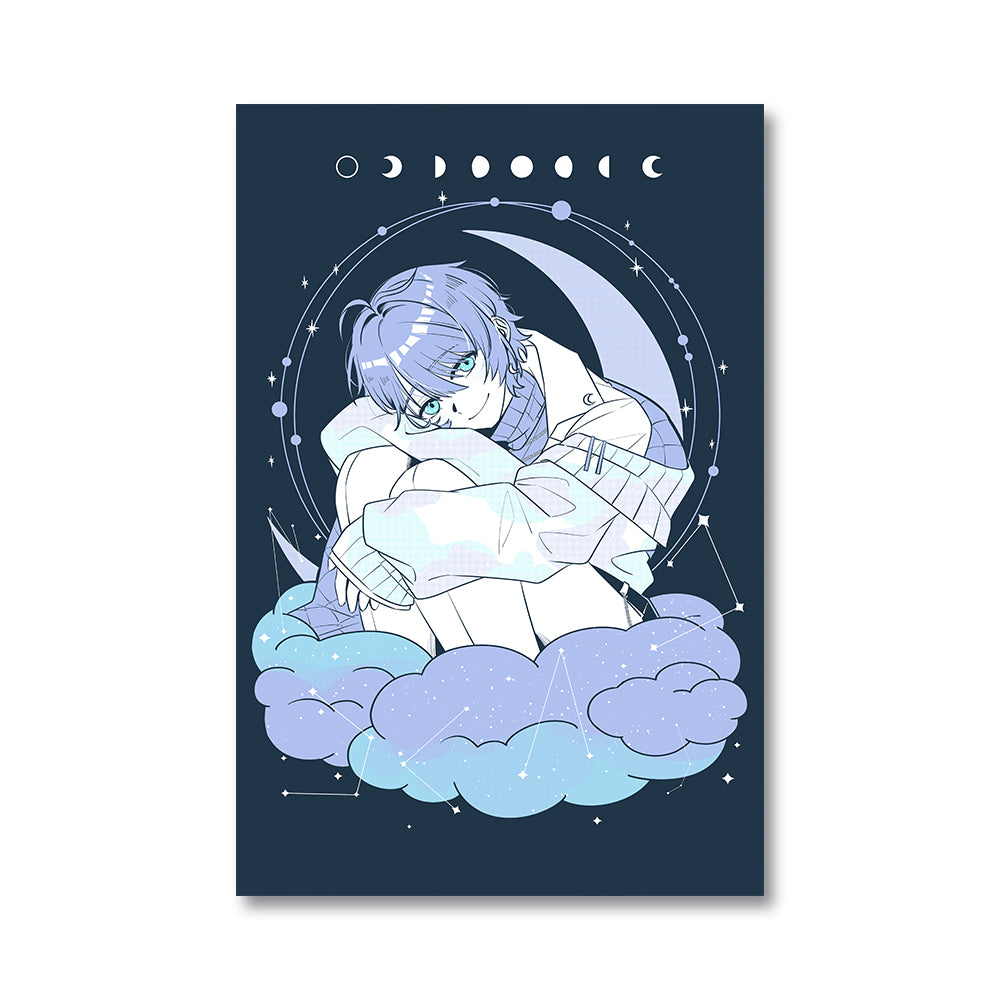 Kazu_x0 Moon Ethereal Poster