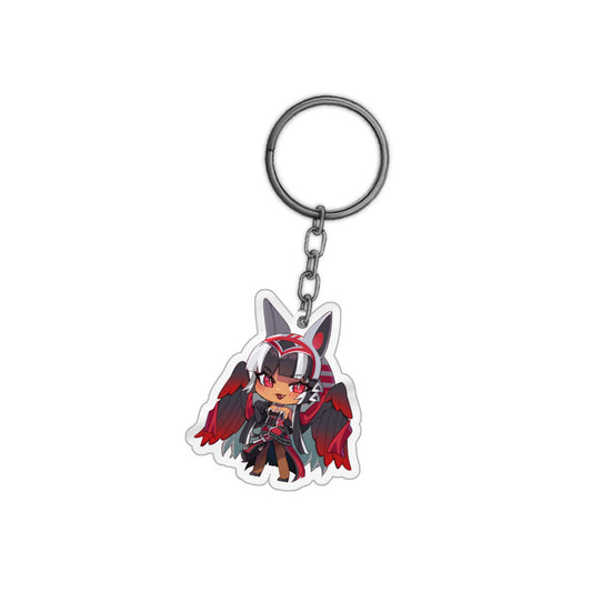 KelliSiren Anubis Chibi Keychain