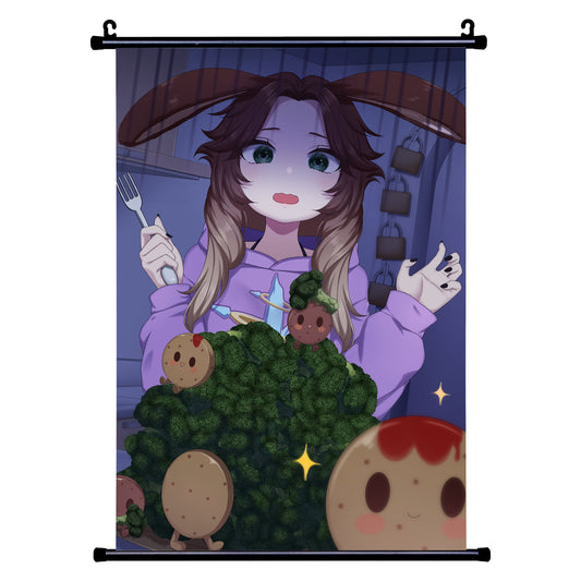 KellysKranium "Ooppsies" Wall scroll