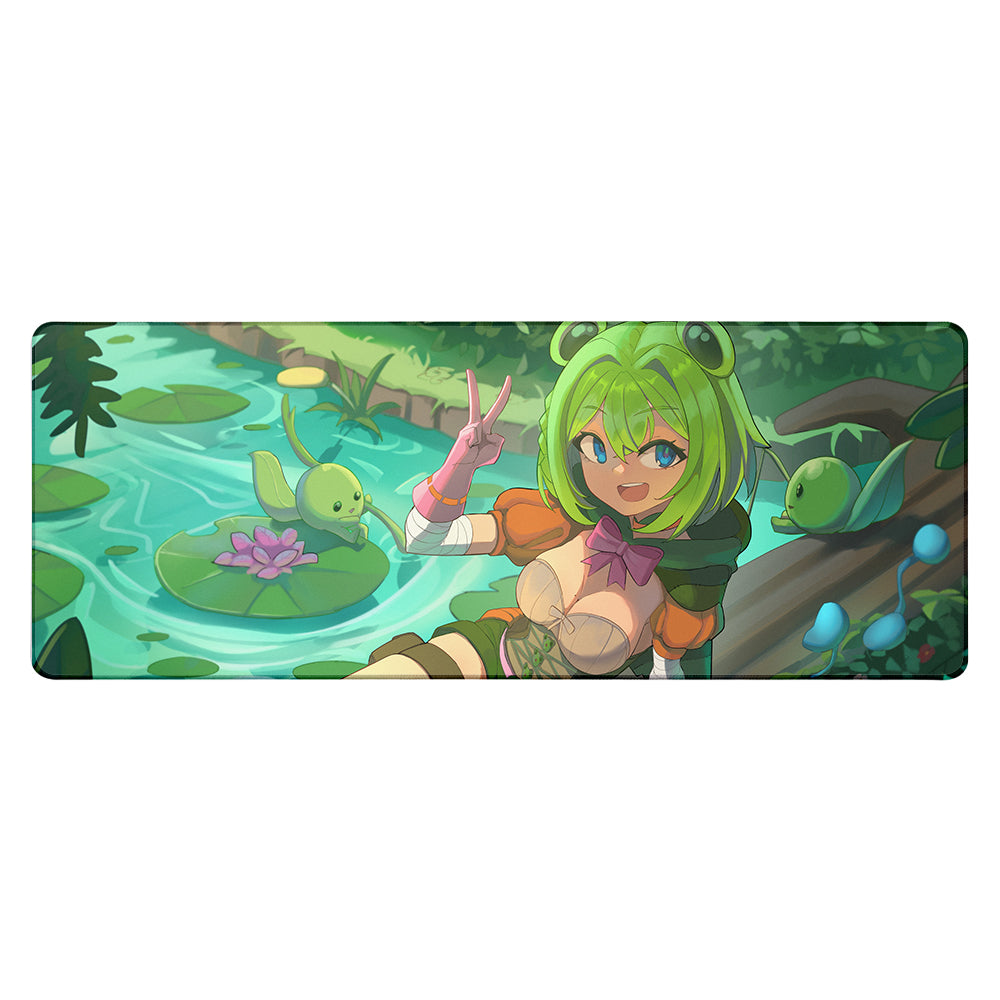 Keri Ikehana "River Flow" XL Mousepad
