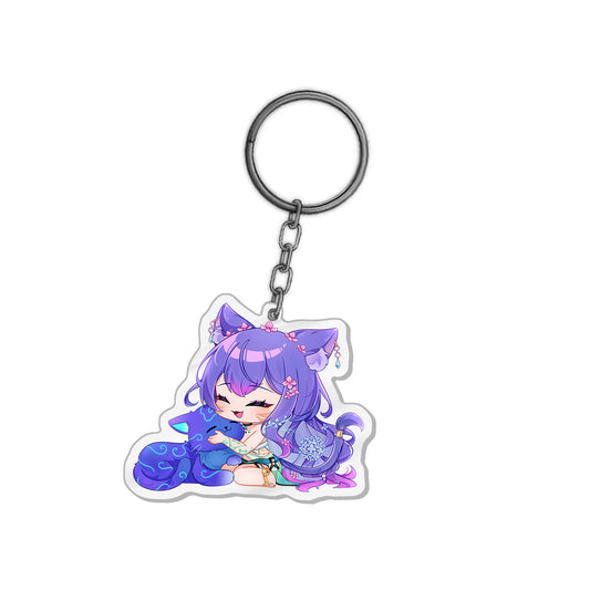 Rhiowmeow Chibi Keychain