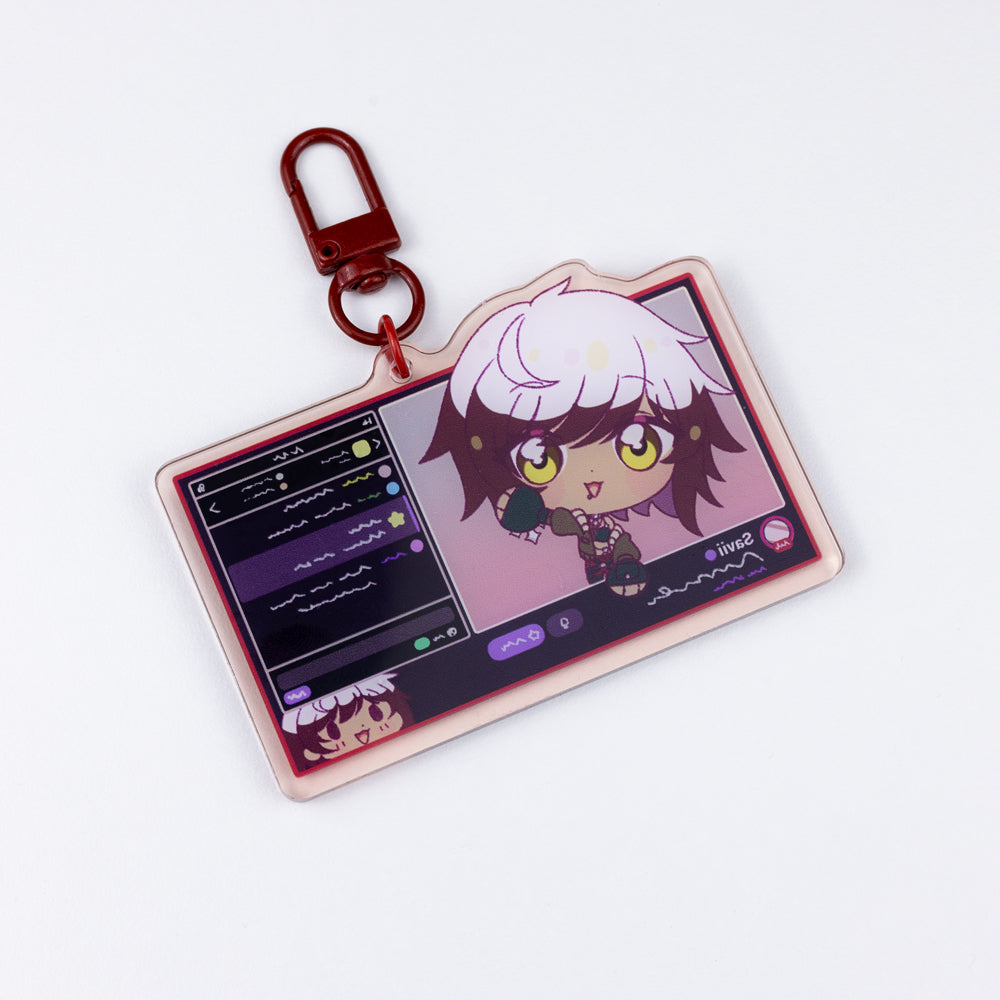 Savi Oshi Acrylic Keychain