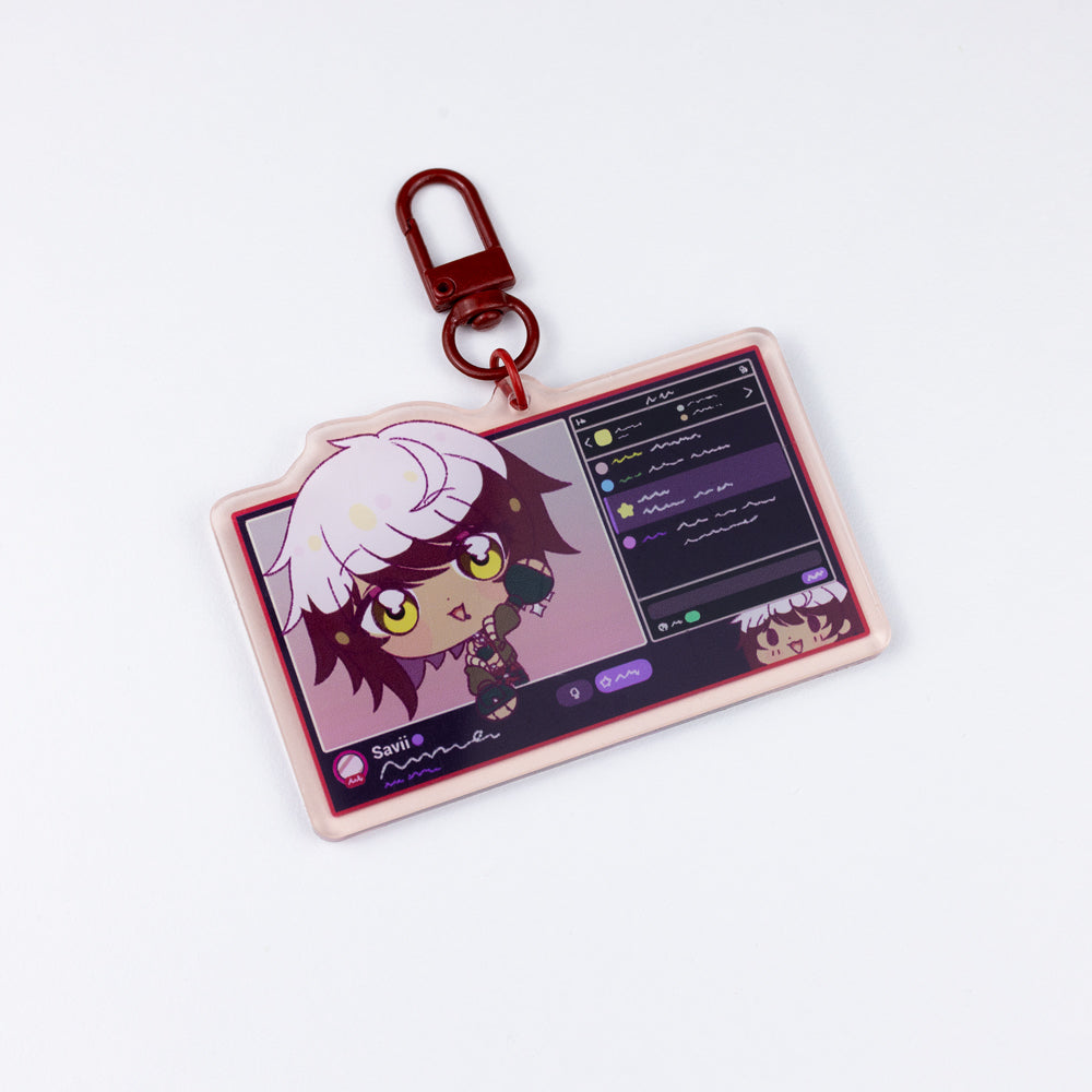 Savi Oshi Acrylic Keychain