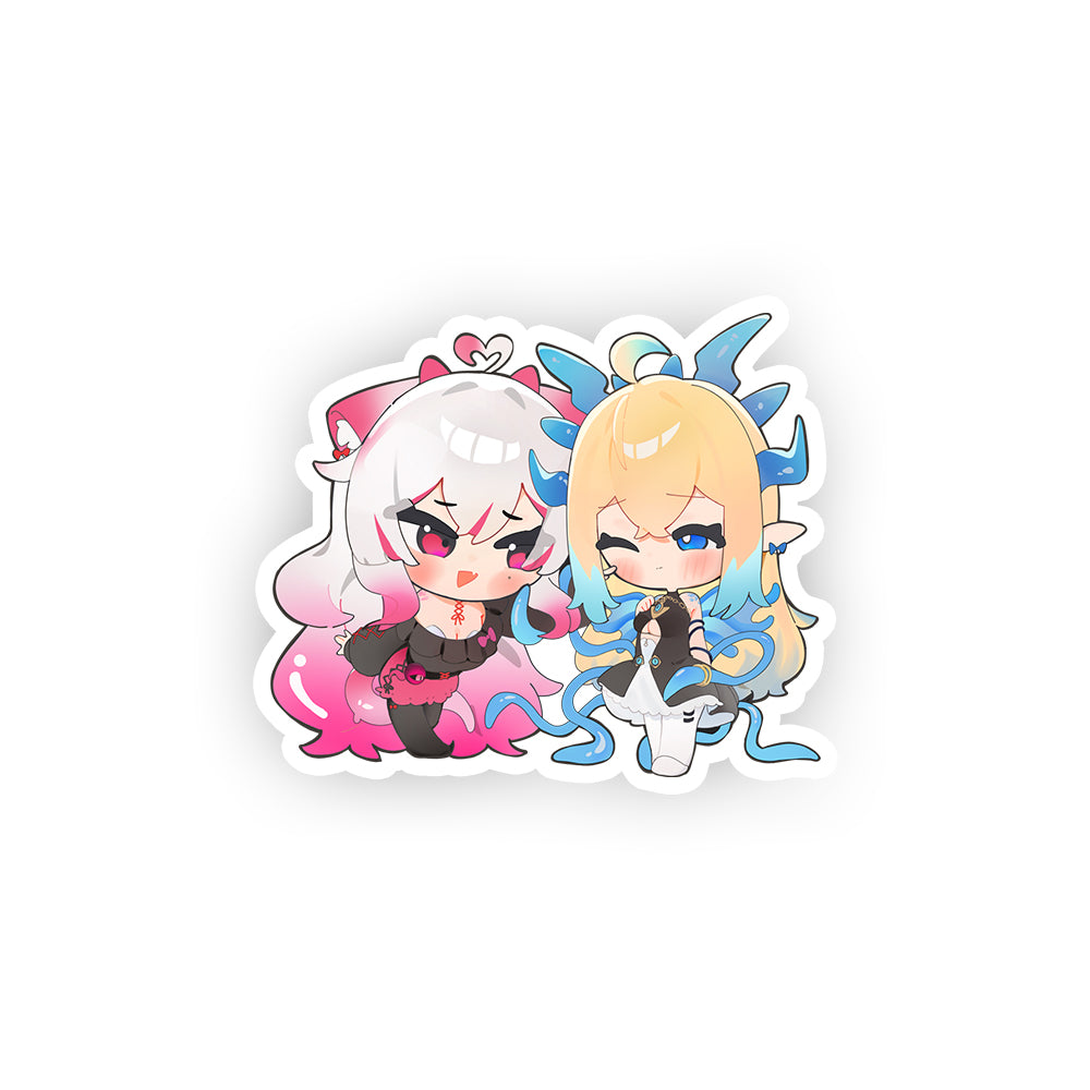 Kie Kyoko "Kie & Ebil" Sticker