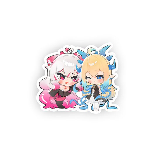 Kie Kyoko "Kie & Ebil" Sticker