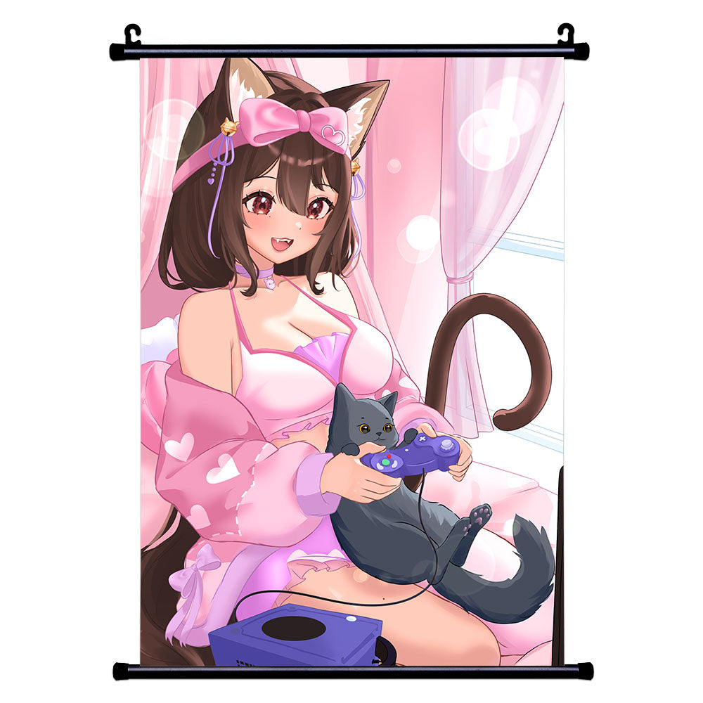 Kiki Asakura "Chilling Days" Wall Scroll
